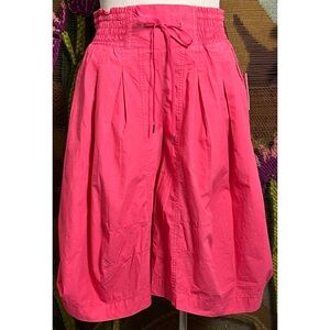 Anthropologie Ruched Gaucho Pants XS